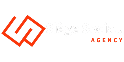 Logo transparent Light SiegeSocial.Agency