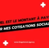 Cotisations sociales indépendant Belgique